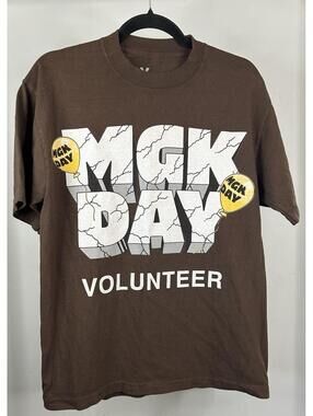 MGK Day Volunteer T-Shirt Men’s Size Small Machine Gun Kelly